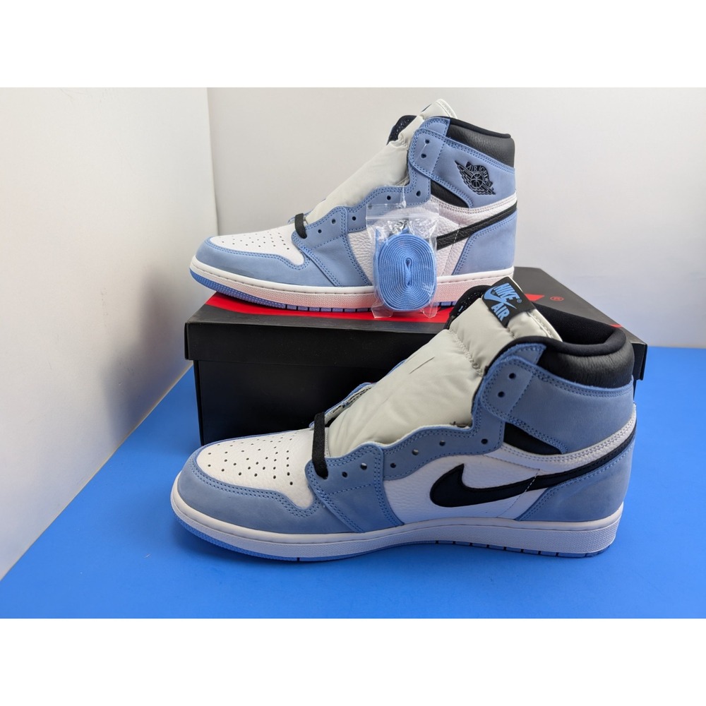 Nike Jordan 1 Retro OG High University Blue 555088-134 Mens Size 13 Sneaker